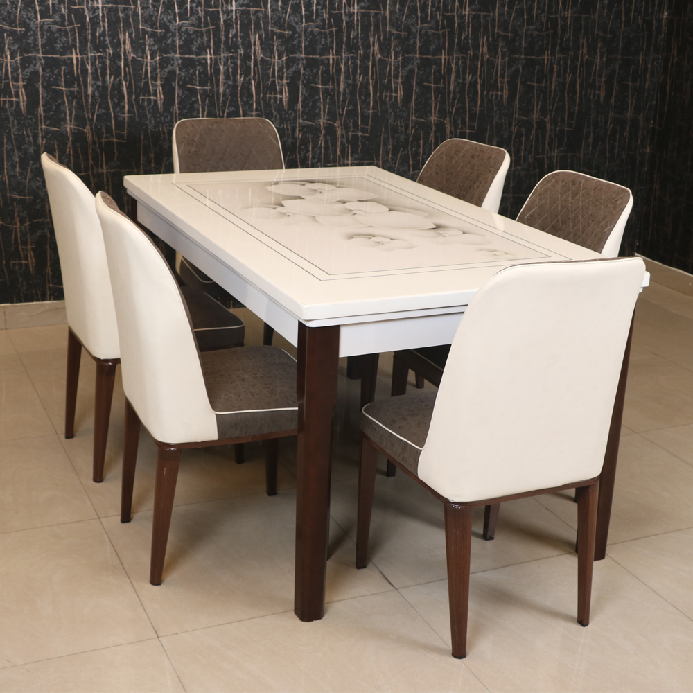 6-Seater Marble Top Set